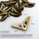Metal corner "Antique" bronze 3.1x3.1x0.7 cm