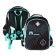 School backpack 37 x 28 x 13cm, ergonomic back, Across 557, black