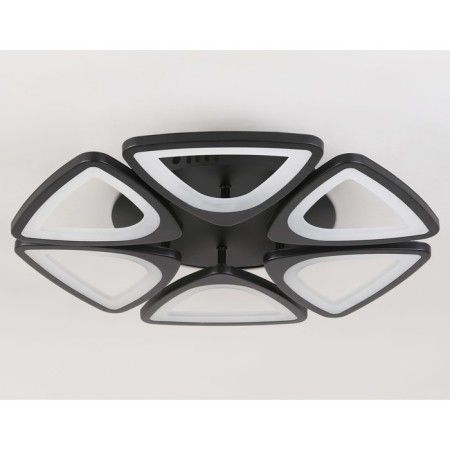 LED ceiling LED with Ambrella Light, Original, FA4495, 6xLED, 84 W, 6300LUM, 3000-6400K, Black Color Black-5