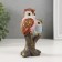 Souvenir Polystone "Mom-Filin with a chick" 4.2x7x12 cm