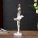 Polystone souvenir "Elegant ballerina in a white pack" 24 cm