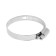 Chervyeric tag clamp, through carriage, diameter 44 - 64, 10 mm width, galvanized