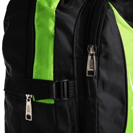 A thyroid backpack with an increase in 55l, 5 external pockets, green color-6