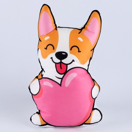 Decorative pillow "Korzhik with heart"-1