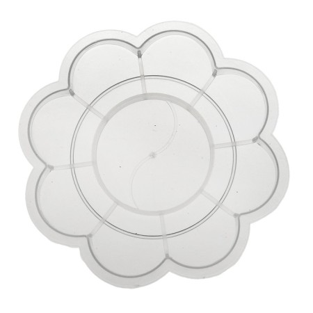 Palette "Flower", 9 cells, chamomile, Crystal, transparent, mini-2