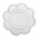 Palette "Flower", 9 cells, chamomile, Crystal, transparent, mini
