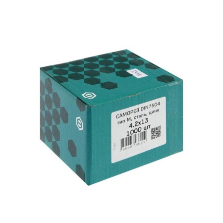 DIN7504-M self-tapping, 4.2x13 mm, drill, zinc, 1000 pcs.-1