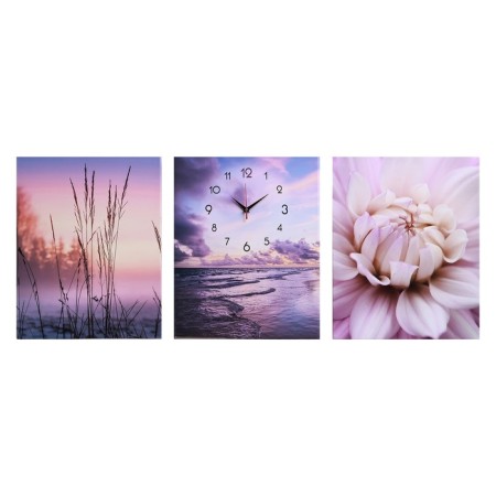 Carty watch Wall Modular "Nature", triptych, silent, 30x40 cm
