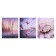 Carty watch Wall Modular "Nature", triptych, silent, 30x40 cm