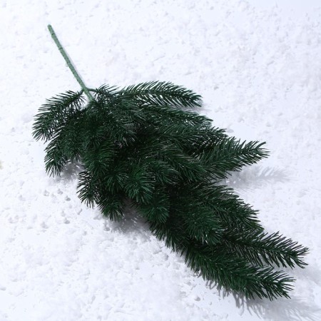 Decor "Branch of Fluffy spruce"-4