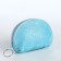 Women's wallet with lightning, blue color