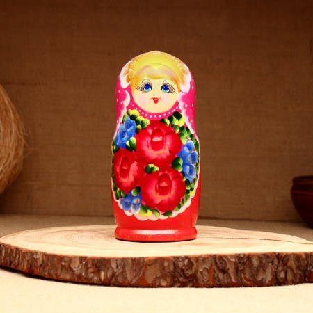 Tanita 5-doll matryoshka, 17-18 cm-2