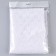 Hypure flap, medium flowers, white, 150 × 160 cm