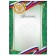 Certificate with the Russian Federation symbols, green, 157 g/sq.m