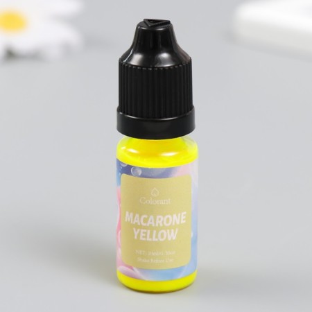 Paint (pigment) for wax "Macaron Yellow" 10 ml-1