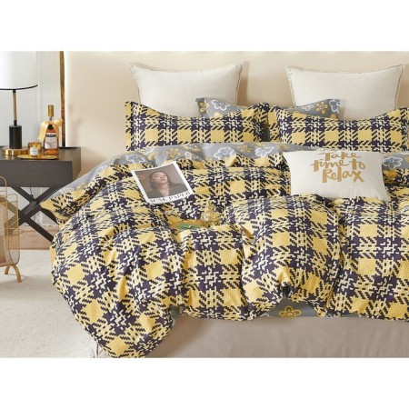 Bed linen 1.5 joint venture satin de luxe, size 160x230 cm, 150x210 cm, 50x70 cm - 2 pcs