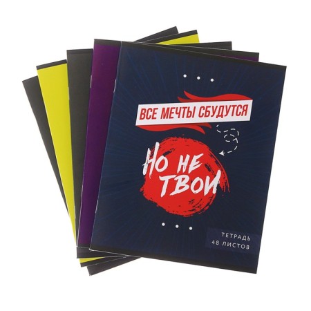 Notebook of 48 sheets in Calligrata Call "inscription 1", cover coated cardboard, offset unit, mix-2