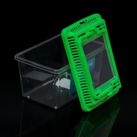 Rectangular carrying, 13.5 x 9.3 x 10 cm, green-3