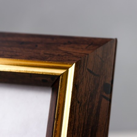 Photo frame plastic 15x21 cm 1230 Brown-2