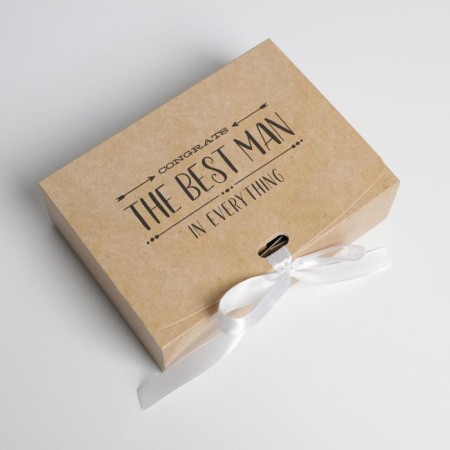 Bearbox Gift Bilateral folding, packaging, "Male", 16.5 x 12.5 x 5 cm-3
