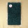 Lace elastic fabric, 230 mm × 2.7 ± 0.5 m, emerald color