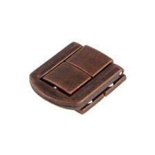 Castle Castle on the box ZM01, 2.5x2 cm, Copper color