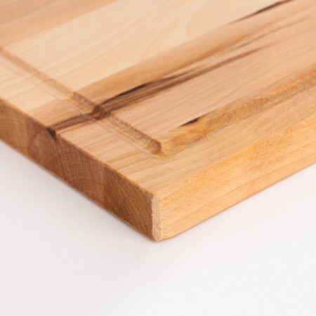 Defense and serving "rectangle" board with a groove 32x22x1.8 cm-3