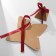Box Gift "Pyramid" 7 × 7, burgundy-craft