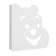 Bracket "Bear" 180x180 mm, white, 10 pcs