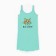 Night shirt female "Corgi", green color, size 48