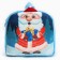 New Year's children's backpack "Santa Claus with a gift", 24x24 cm, for the New Year