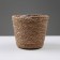Kashpo wicker "safari", 21.5x21.5x18.8 cm, natural