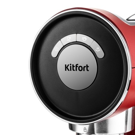 Coffee maker KitFort KT-783-3, 1150-1360 W, 20 bar, cord length 0.6 m, red-2