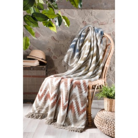 Avril blanket, size 150x200 cm, beige