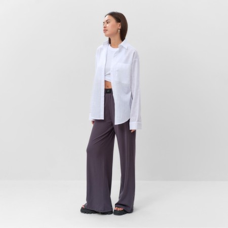 Female linen mist, size 48-50, white color-4