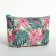 Lightning cosmetic bag, yellow/green color