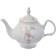 Tea Service 6/9 Bernadotte, decor "Wild rose, gold layer", 15 items