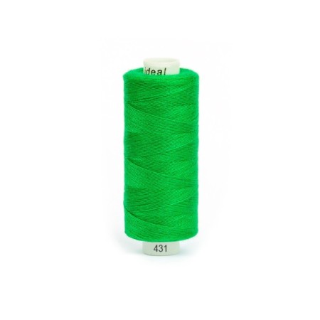 IDEAL 40/2 threads, length 366 m, color No. 431 green, 10 pcs to the unit