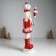 Polystone souvenir "Nutcracker in a red-white uniform, with a bait" 11x11.5x36.5 cm