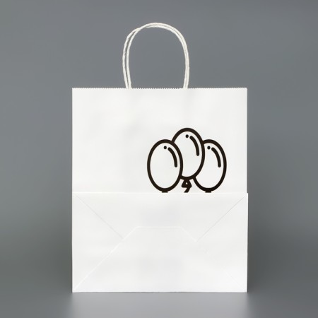 The package is white, with a joke, "do not thank", 24 x 14 x 28 cm-1