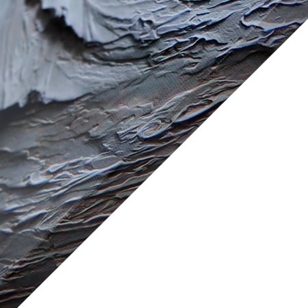Картина на холсте "Фреска с девушкой" 50*70 см-1