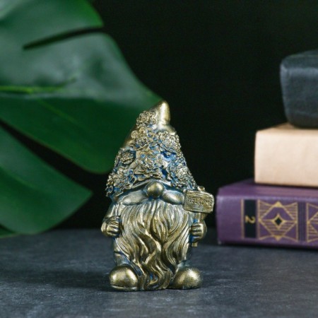 Set of figures "Gnomes" 3pcs, brass, 13cm-3