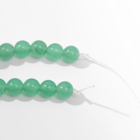 Beads on the threads Sharn # 6 "Jade", 60 beads-1