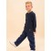 Jumper for boys, height 92 cm, dark blue color