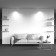 Ceiling light Technical C051CL-U-2W, 2XGU10, 10W, 34.4x6x12 cm, white color
