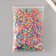 Rubber figured beads "Sunflower with emoticons" mix. 500 pcs.