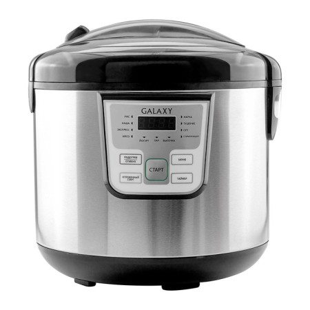 Galaxy GL 2641, 900 W multicooker, 5 l, 11 programs, with anti -stick coating, black