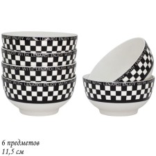 Set of salad bowls Lenardi Enjoy, 11.5x5.5 cm, 6 pcs