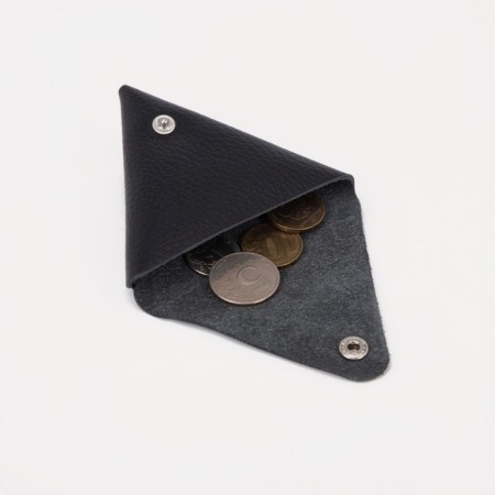 Case for coins/headphones on the button, black color-2