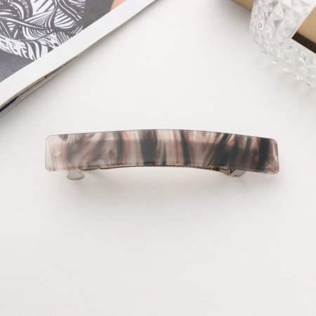 Halfish hair clip "Gloria" blur, 11 cm, mix